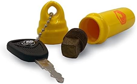 Seahive Floating Keychain (1 pack) with Waterproof Safety Container Boat Key Float - Pontoon, Fishing Accessories key holder