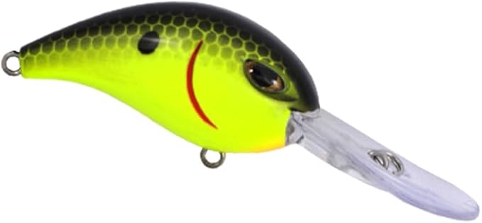 Duckett Fishing BD6 Crankbait, Deep Diving Bass Lure with Precision Action for Big Strikes,