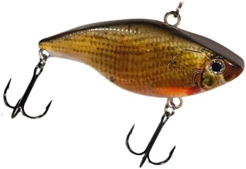 2 3/4" DDT Lipless Crankbait for Bass Fishing Lure Vibe Trap Crank Bait Lifelike Bait Sink