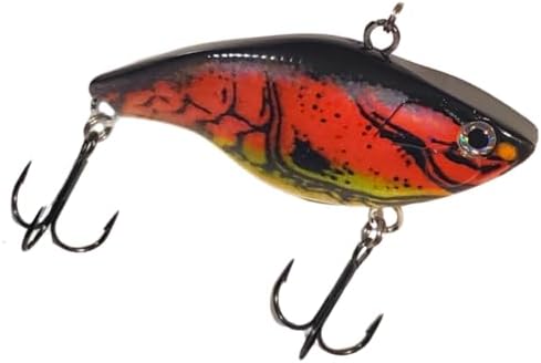 2 3/4" DDT Lipless Crankbait for Bass Fishing Lure Vibe Trap Crank Bait Lifelike Bait Sink