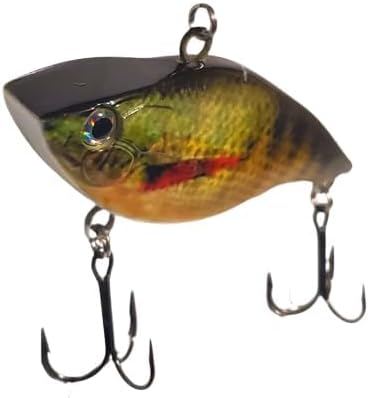 2 3/4" DDT Lipless Crankbait for Bass Fishing Lure Vibe Trap Crank Bait Lifelike Bait Sink