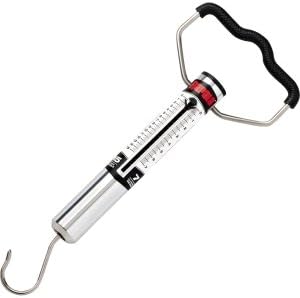 Rapala Mechanical Tube Scale 50 lb, Heavy-Duty Fishing Scale with Spring Tension Design, Compact and Accurate for Weighing Fish On the Go