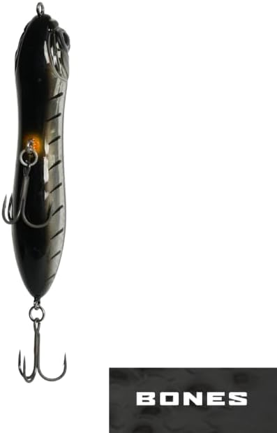 Topwater Co Tide Walker Jr Walking Topwater Fishing Lure – Surface Bait for Redfish, Speckled Trout, Bass, Snook & Stripers – Saltwater Freshwater (Multiple Colors)