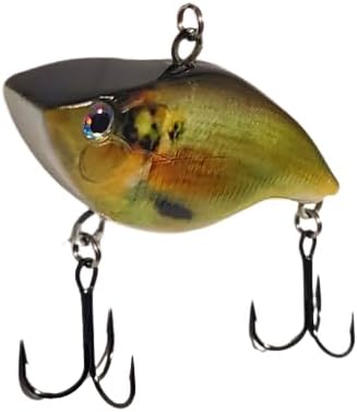 2 3/4" DDT Lipless Crankbait for Bass Fishing Lure Vibe Trap Crank Bait Lifelike Bait Sink