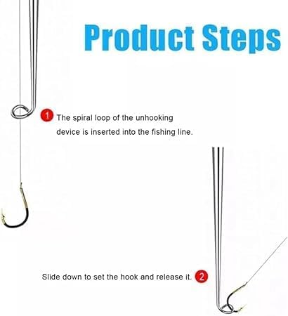 Red Fishing Hook Remover Fishing Hook Quick Removal Device Portable Hook Detacher Security Extractor Fish Hook Disconnect Device Fishing Hooks Accessory