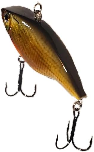 2 3/4" DDT Lipless Crankbait for Bass Fishing Lure Vibe Trap Crank Bait Lifelike Bait Sink