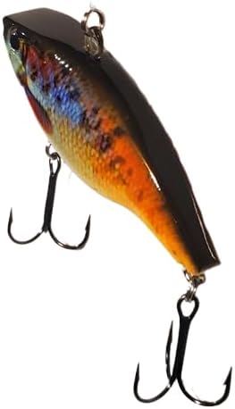2 3/4" DDT Lipless Crankbait for Bass Fishing Lure Vibe Trap Crank Bait Lifelike Bait Sink
