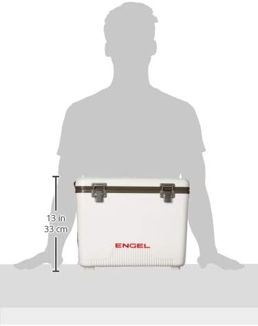 Engel 19qt Leak-Proof, Air Tight, Drybox Cooler and Small Hard Shell Lunchbox for Men and Women