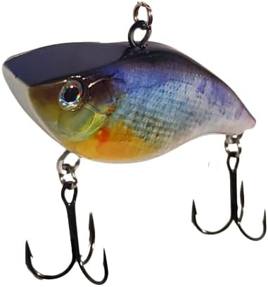 2 3/4" DDT Lipless Crankbait for Bass Fishing Lure Vibe Trap Crank Bait Lifelike Bait Sink