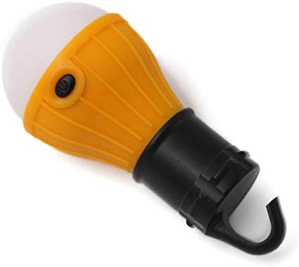 3LED Fishing Light Outdoor Camping Light Emergency Light Portable Camping Light Fishing Camping Light Lamp Hanging Bulb Tent led Light (Yellow)