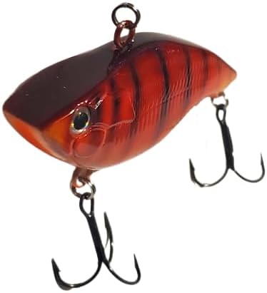 2 3/4" DDT Lipless Crankbait for Bass Fishing Lure Vibe Trap Crank Bait Lifelike Bait Sink