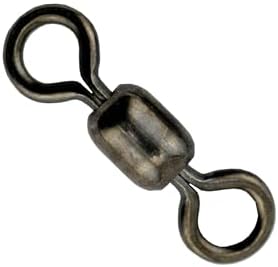 AFW American Fishing Wire Fishing Swivels - Mighty Mini 100% Stainless Steel Crane Swivels, 3X Stronger Than Brass, for Terminal Tackle Box, Up to 600lb Test - Fishing Gear for Fishing Line Leaders