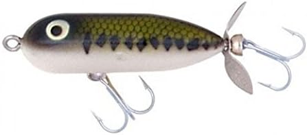 Heddon Torpedo Prop-Bait Topwater Fishing Lure with Spinner Action