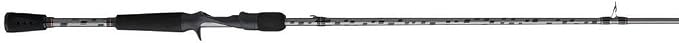 Abu Garcia Vengeance Casting Fishing Rod, 1-Piece Graphite Fishing Rod for Freshwater or Saltwater Fishing, Shock Absorbing Tip