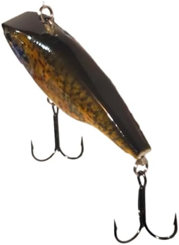 2 3/4" DDT Lipless Crankbait for Bass Fishing Lure Vibe Trap Crank Bait Lifelike Bait Sink