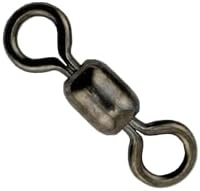 AFW American Fishing Wire Fishing Swivels - Mighty Mini 100% Stainless Steel Crane Swivels, 3X Stronger Than Brass, for Terminal Tackle Box, Up to 600lb Test - Fishing Gear for Fishing Line Leaders