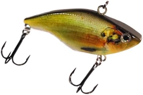 2 3/4" DDT Lipless Crankbait for Bass Fishing Lure Vibe Trap Crank Bait Lifelike Bait Sink