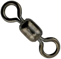AFW American Fishing Wire Fishing Swivels - Mighty Mini 100% Stainless Steel Crane Swivels, 3X Stronger Than Brass, for Terminal Tackle Box, Up to 600lb Test - Fishing Gear for Fishing Line Leaders