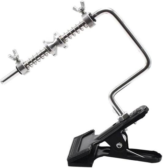 NOLITOY Fishing Line Winder with Clip Spinning Reel Line Spooler for Fishing Reels Multi-Rotate Spool Holder to Reduce Twist Compact Fishing Accessories Tool for Pole Mount