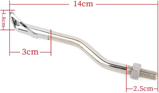 Replacement Part New Bowfishing Rod Attachment Bow Fishing Reel Seats Shoot Thru Rod Stainless Steel