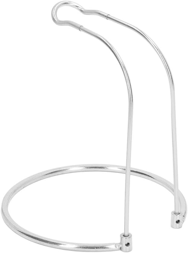 Stainless Steel Fishing Reel Rack - Portable Rod Holder Stand for Display & Storage Reel Bracket, 16.5x14.5x3cm(Silver)