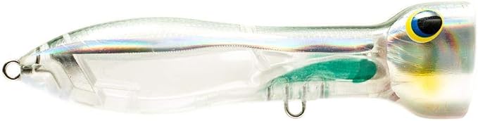 Nomad Design Chug Norris Topwater Popper Lure Collection – Floating Offshore Saltwater Surface Fishing Plug - Durable HD Body for Big Game - Realistic Splash & Erratic Action