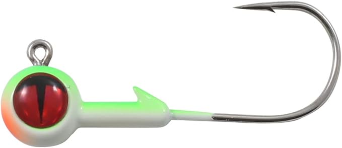 Northland Fishing Tackle Tungsten Jig for Walleye, Bass, & Panfish, Assorted Sizes & Colors