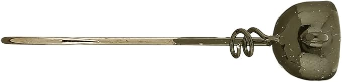 BUCKEYE Lures Spot Remover Pro Model Jig Head with Heavy-Duty Spring & Nickel Hook for Soft Plastic Bass Fishing Baits - 5 Pack