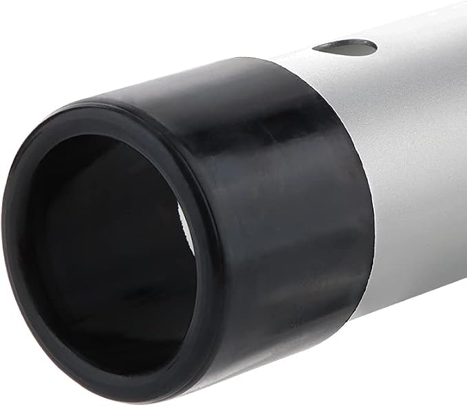 8 Pcs Black Rubber Fishing Rod Holder Tube Insert Protector, Fit 2" Tube(50mm to 51mm)