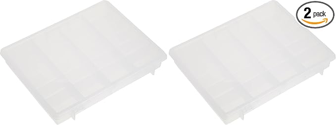 Plano Molding - 5324-30 5324 Portable Organizer 24-Fixed Compartments, Premium Small Parts Organization (Pack of 2)