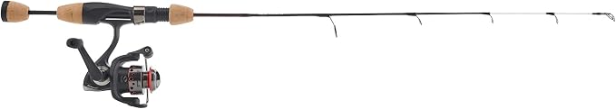 Ugly Stik Elite Ice Spinning Reel and Fishing Rod Combo