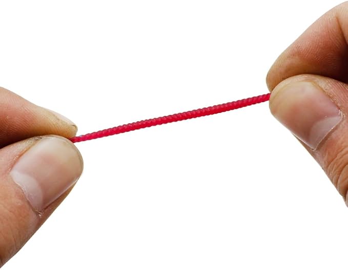 Red Soft Worm Lures for Bass Fishing - Lifelike Artificial Earthworm Baits for Freshwater & Saltwater