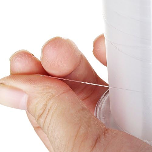 1641 Ft Clear Fishing Line, Strong Fishing Wire Monofilament Invisible Nylon Fish String for Hanging Decorations Balloon Garland Crafts