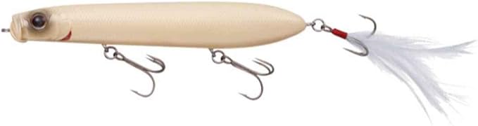 Daiwa Evergreen Sb Topwater Plug Bone Surface Lure, 4.12 Inch