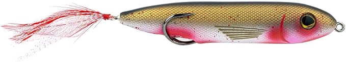 SNAG Proof Zoo Pup Topwater Lure | Weedless Frog with Lifelike Action | Bloddy Shad, 1/2 oz.