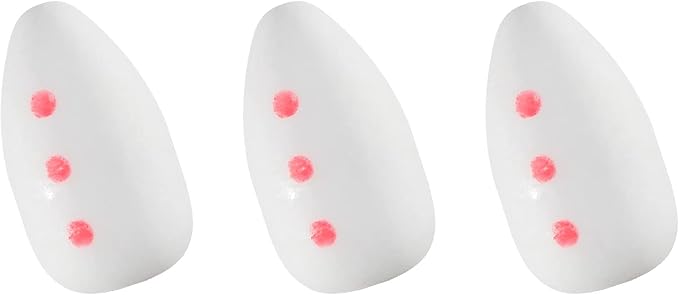 Dr.Fish 30 Pack Oval Foam Floats Fishing Rig Floats Fly Fishing Trout Bobber Strike Indicator Pompano Surf Fishing Rig Walleye Crawler Harness