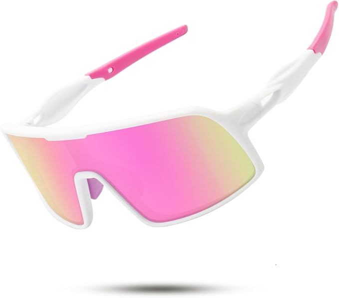 SEKKAF Polarized Sports Sunglasses for Men and Women Cycling Glasses UV Protection Goggles for Mountain Bike Running Fishing