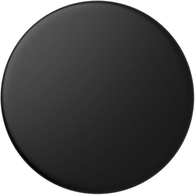 PopSockets Adhesive Phone Grip, Holder, Phone Stand, Black - Aluminum Black