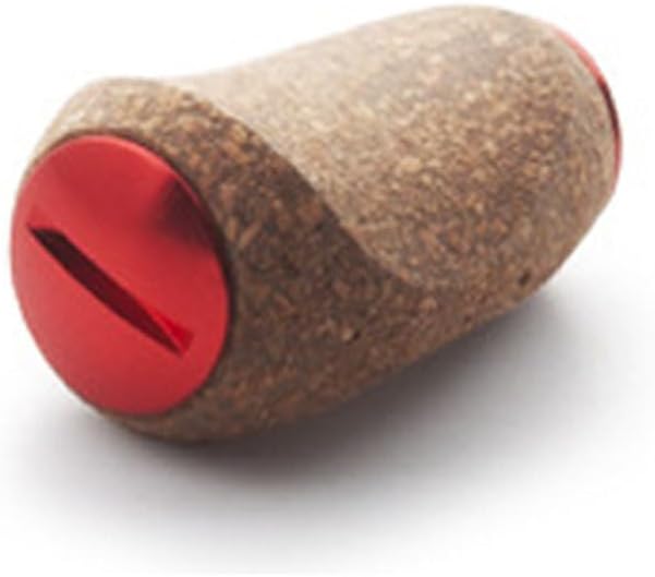 Reel Handle Knob Compatible with Abu Shimano Daiwa Soft Rubber Cork Wood Spinning Baitcasting