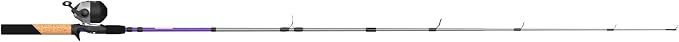 Zebco Ready Tackle Spinning Combo, 5-Foot 6-Inch, 2-Piece Fishing Rod, Size 30 Reel, 8-Pound Line, 29-Piece Tackle Kit