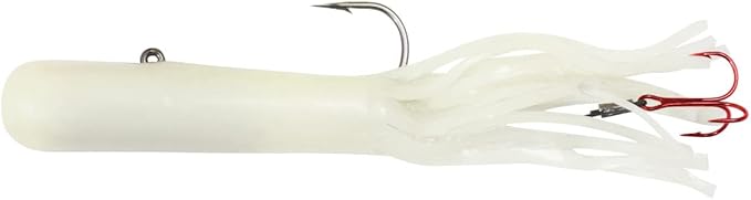 Northland Fishing Tackle Level-Head Predator Tube Jig, Assorted Sizes & Colors for Ice Fishing and Fishing Lake Trout, Northern Pike, and Burbot
