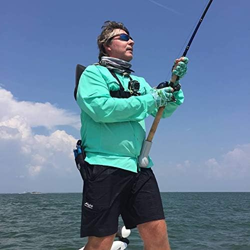 Glacier Glove Islamorada 50+ Sun Protection Durable Lightweight Breathable Quick-Dry Fingerless Outdoor Fishing Sun Glove