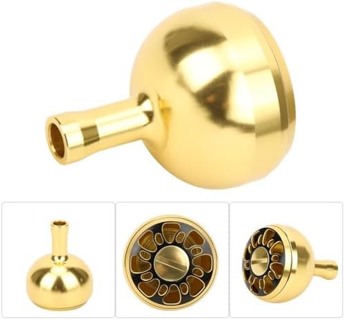 ‌38mm Fishing Reel Power Knob – Metal Replacement Handle for 2000-6000 Spinning Reels, Upgrade Grip for Saltwater Fishing