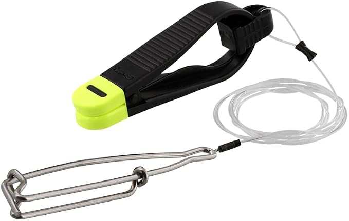 Scotty #1173 Power Grip Plus Line Release, 48-Inch Leader w/ Cable Snap
