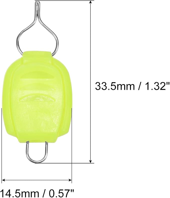 PATIKIL Fishing Line Holders, Baitcasting Reel Fishing Line Holder Clip Buckle Stopper Line Keeper Accessories
