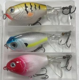 Bass Fishing Lures, Jointed Swimbait Glide Bait for Bass, Trout & Pike – Lifelike Fishing Lure with 3D Eyes, Built-in Rattle Chamber, Triple Hook – Realistic Fishing Lures for Freshwater & Saltwater