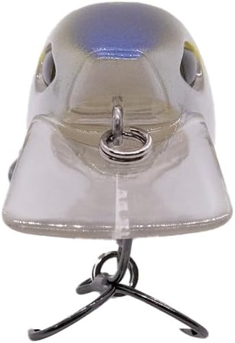 Duckett Fishing Squarebill Crankbait, Shallow Water Bass Lure with Aggressive Action and Deflections