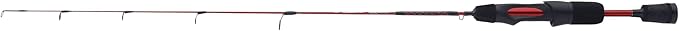 Ugly Stik 36" Carbon Ice Spinning Rod, 1 Piece Fishing Rod, Medium Heavy Rod Power, 6 - 10 lb Line Rating