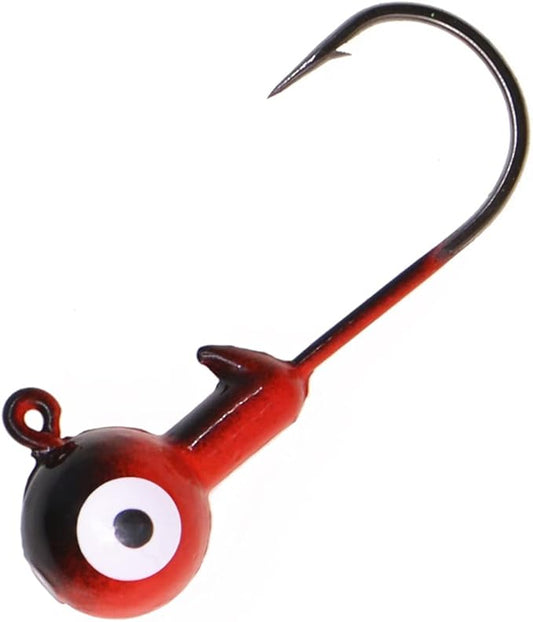 Fishing Lures Jig Heads,Ball Heads 1/32oz-1oz,Sharp Fishing Hooks for Freshwater or Saltwater