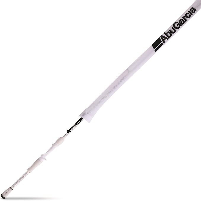 Abu Garcia® Premium Fishing Rod Sleeve, 67 in., Lightweight and Extremely Durable Woven Nylon PET Fishing Rod Cover, Reinforced Tip, Easy-Close Drawstring